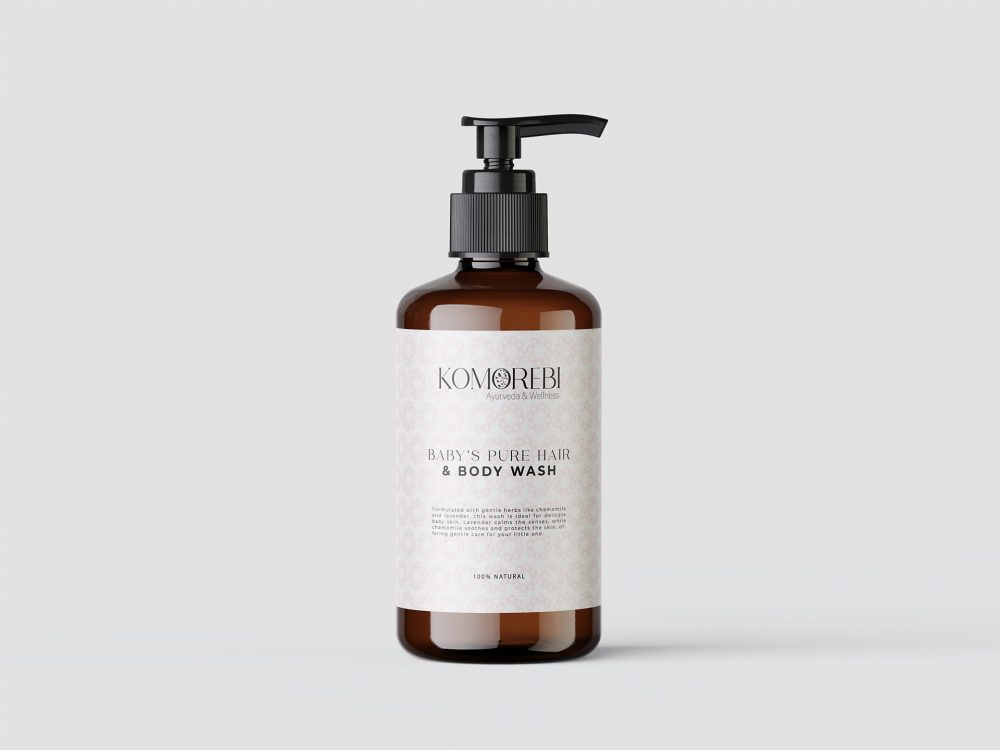 Baby’s pure hair and body wash