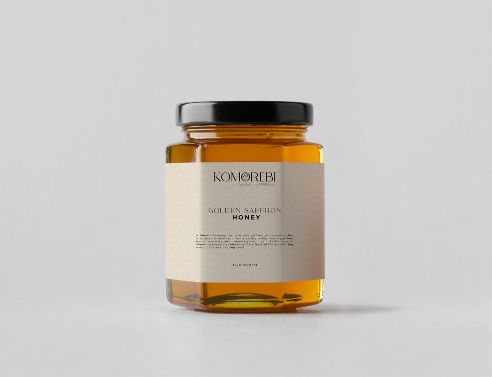 Golden Saffron Honey