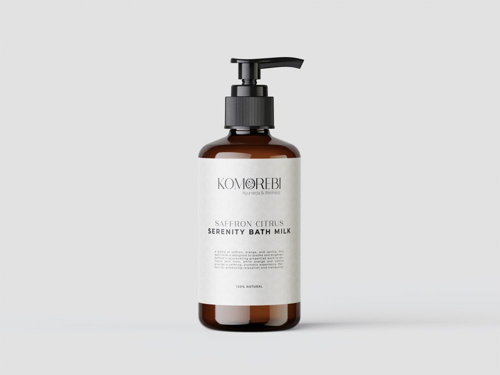 Saffron Citrus Serenity Bath Milk