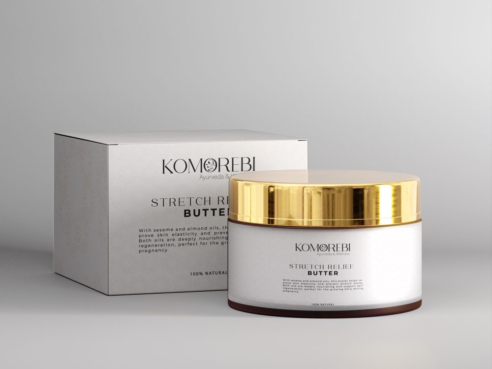 Stretch relief butter